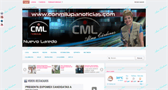 Desktop Screenshot of conmilupanoticias.com